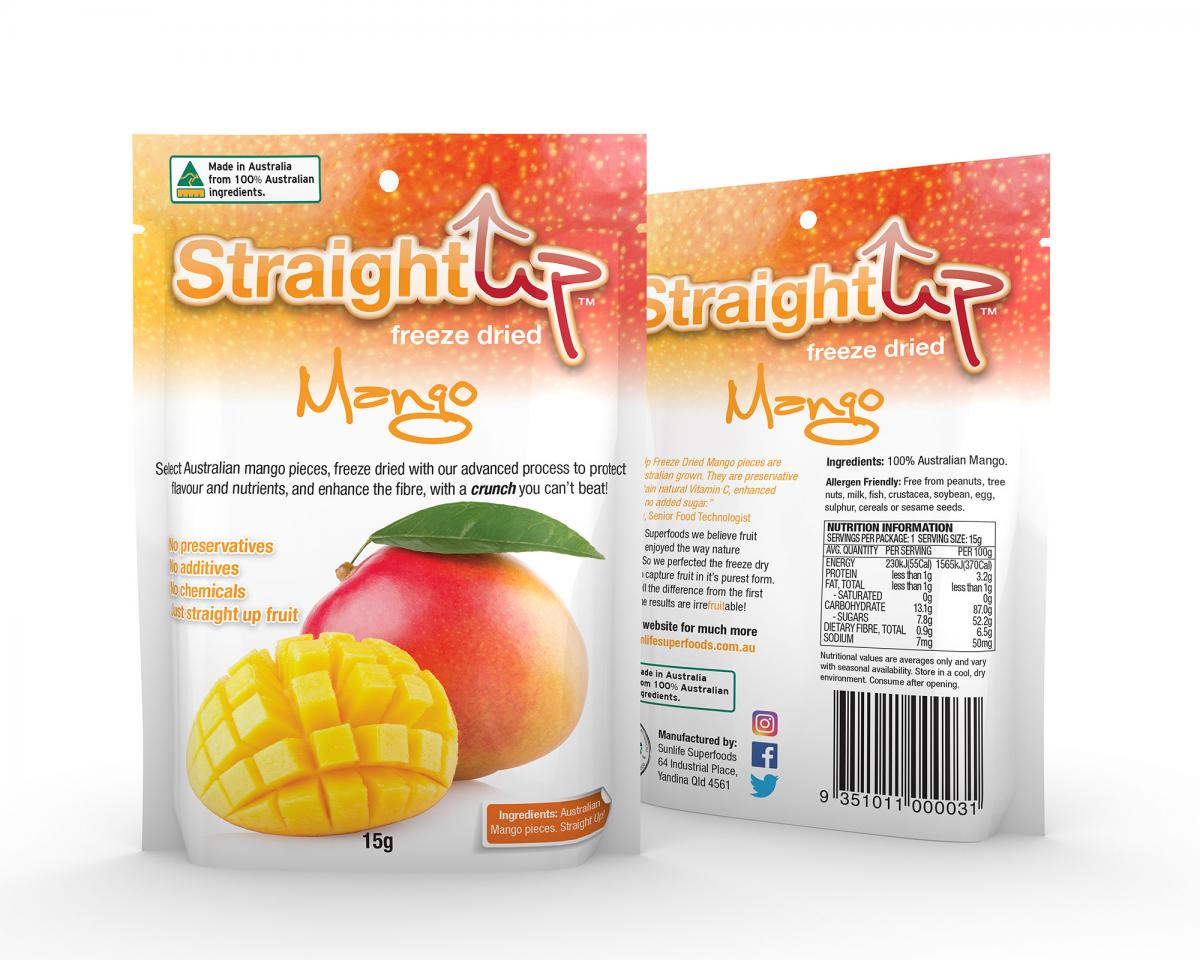 Straight Up Mango